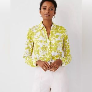 And Taylor printed blouse